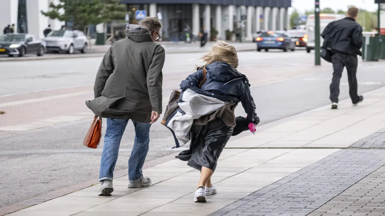 رياح قوية تضرب غرب السويد مع توقعات بوصول سرعتها لقوة العاصفة